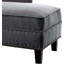 Méridienne en tissu avec garniture cloutée et garniture cloutée 1pc-743123986