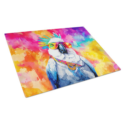 Planche à découper en verre Hippie