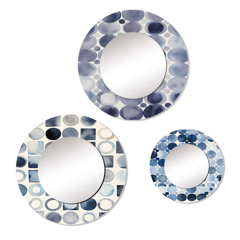 Ensemble de 3 miroirs Lorenze
