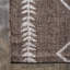 Tapis brun / beige Kinkade Tribal Diamond-810273357