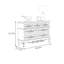Commode d'appoint de style américain vintage-105010585