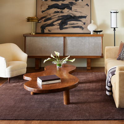 Tapis en mélange de laine moucheté Lahjar