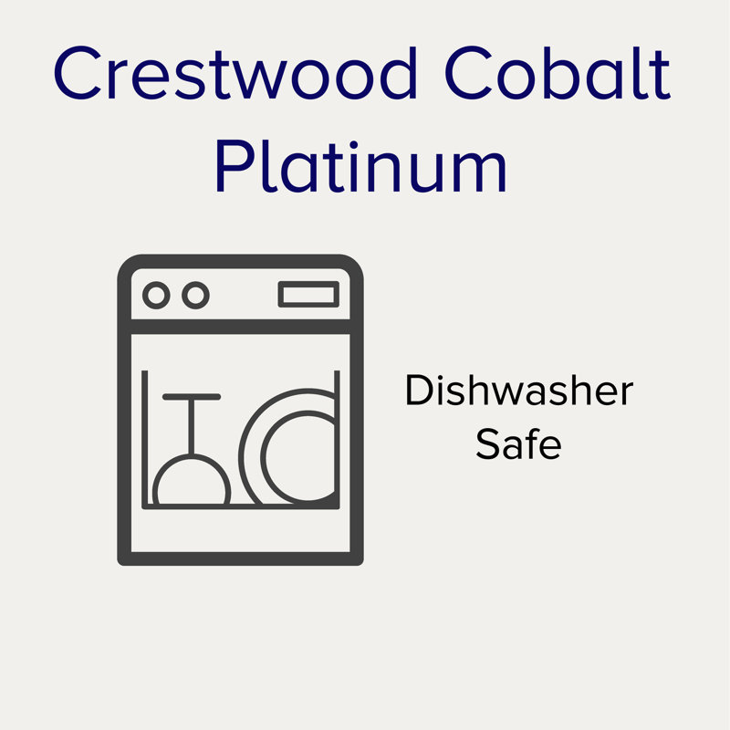 Noritake Crestwood Cobalt Platinum  Accent Plates, 9"