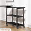 Table d'appoint pivotante à 360 ° avec station de charge - Table de bout mobile à 2 niveaux - Poche de rangement supplémentaire, 6 roues pivotantes verrouillables, Table de canapé polyvalente pour chambre à coucher, salon, bureau-237722286-237722281