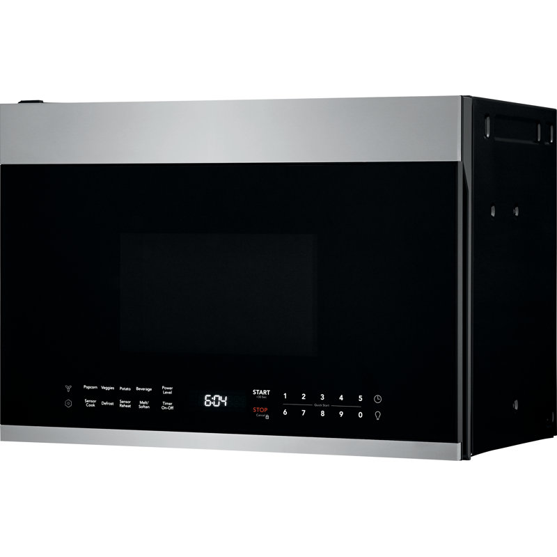 Four à micro-ondes à hotte intégrée de 1,4 pi³ avec capteur Frigidaire Series, Acier inoxydable