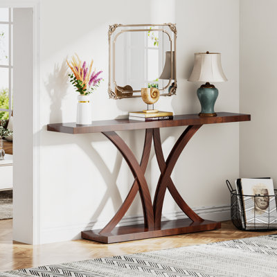 Savner 11.81'' Solid Wood Console Table