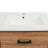 24" Free-Standing Single Bathroom Vanity With Ceramic Basin Sink, Storage Cabinet With & 3 Storage Drawers