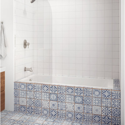 Baignoire encastrée 72 po x 42 po Solna ™ Salon