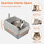 Merity Stainless Steel Cat Litter Box