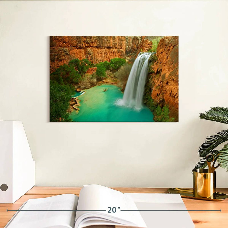 Havasu Falls dans le Grand Canyon, H 8 po x l 12 po