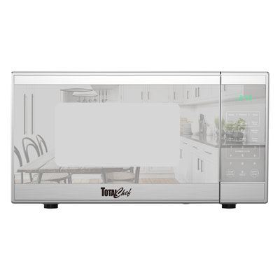 Micro-ondes de comptoir Total Chef 1,3 pi³, 1100 W, acier inoxydable
