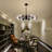 Kye 6 - Light Steel Dimmable Sputnik Novelty Chandelier-1286584481