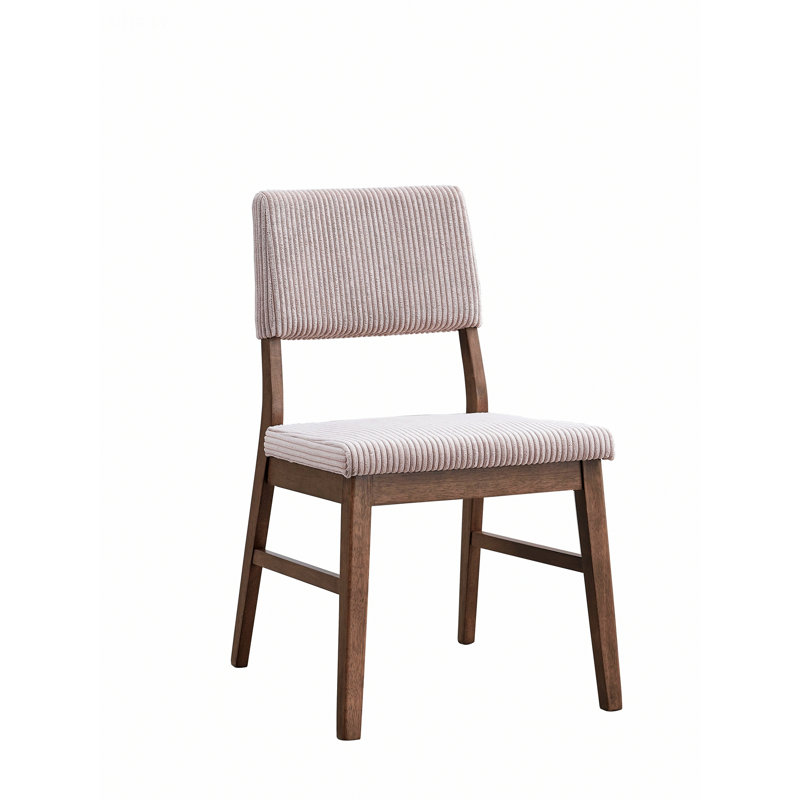 Chaise d'intérieur, ensemble de 2 chaises d'appoint d'intérieur, chaise rembourrée sans accoudoirs, chaises de salle à manger pour la maison