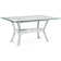 Trellis Glass Top Dining Table