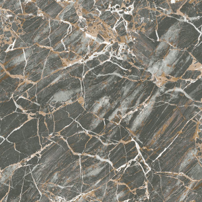 Carbon Onyx Marble Effect Wallpaper