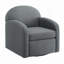 Fauteuil d'appoint pivotant-611063042