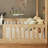 Simple Sturdy Bunk Bed with Ladder and Guardrails-950193549