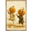 Mignon fantôme, impression sur toile encadrée, décoration de vacances d'Halloween-118759738-118759741