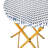 Three Piece Folding Set in PE Rattan with Metal Frames for Indoor and Outdoor Use-87817240