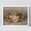 "Fleurs de jardin roses" sur papier-98298620-98298621
