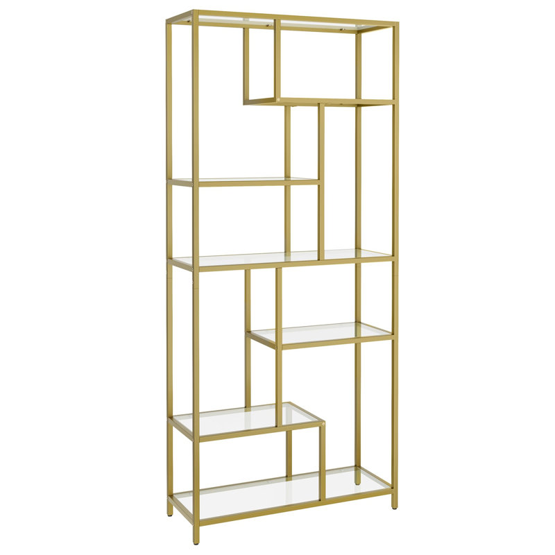 Abhimanyu 10cm W Geometric Bookcase