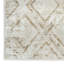 Tapis taupe ivoire moderne 2 pi x 4 pi Leuchte-649582355
