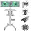 PC Station de travail pour chariot d'ordinateur avec 2 barrettes d'alimentation-1443715031