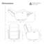 Fauteuil inclinable et oscillant pivotant manuel Shamelia-1761821672