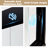 50-54" W × 72" H  Tempered Glass With Explosion Proof Film