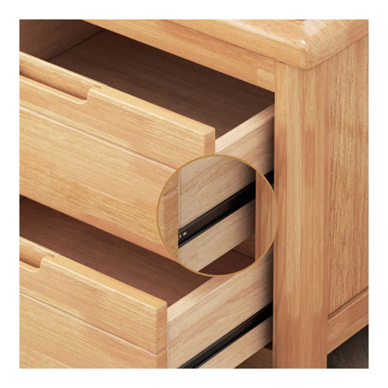 Dhyaan 15.35cm W Manufactured Wood Bedside Table