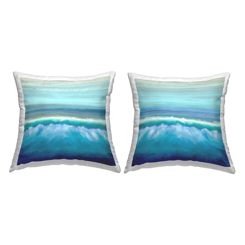 Polyester Throw Square Pillow Cover & Insert