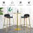 Bastiana Counter Stool with Iron Frame-771653968