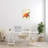 " Orange Sea Turtle Shell Abstract Botanical Collage " by Jadei Graphics-70681758-70681759
