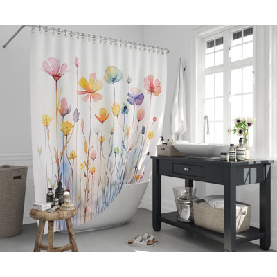 Salineville Floral Shower Curtain