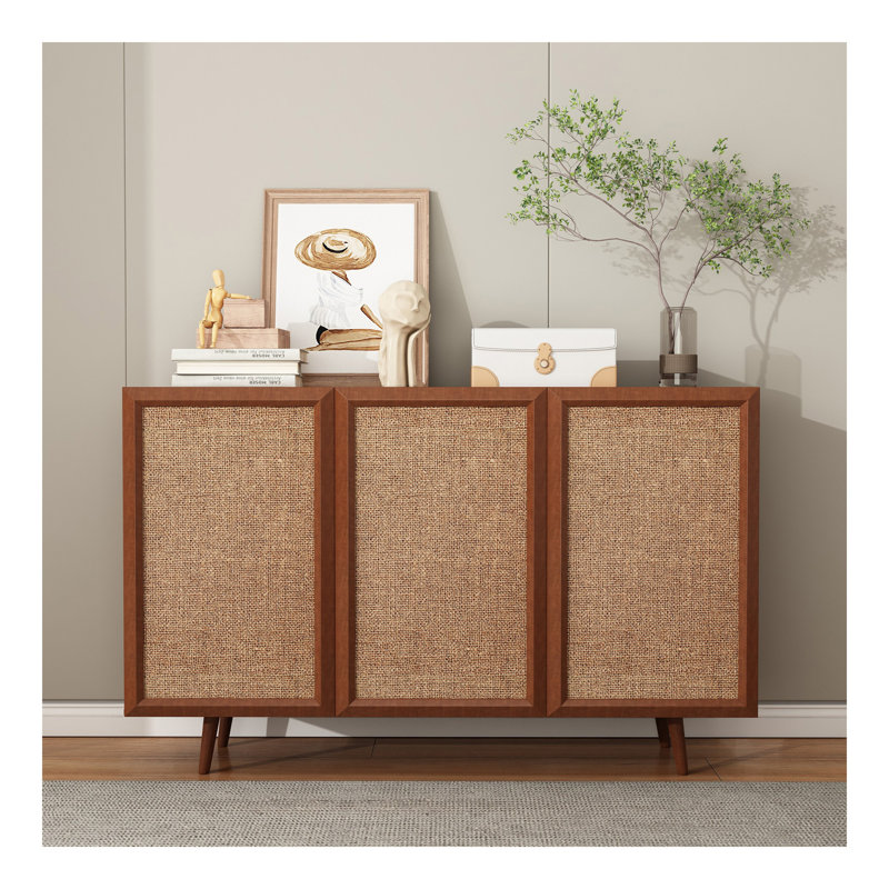 Buffet décoratif avec portes et tablettes