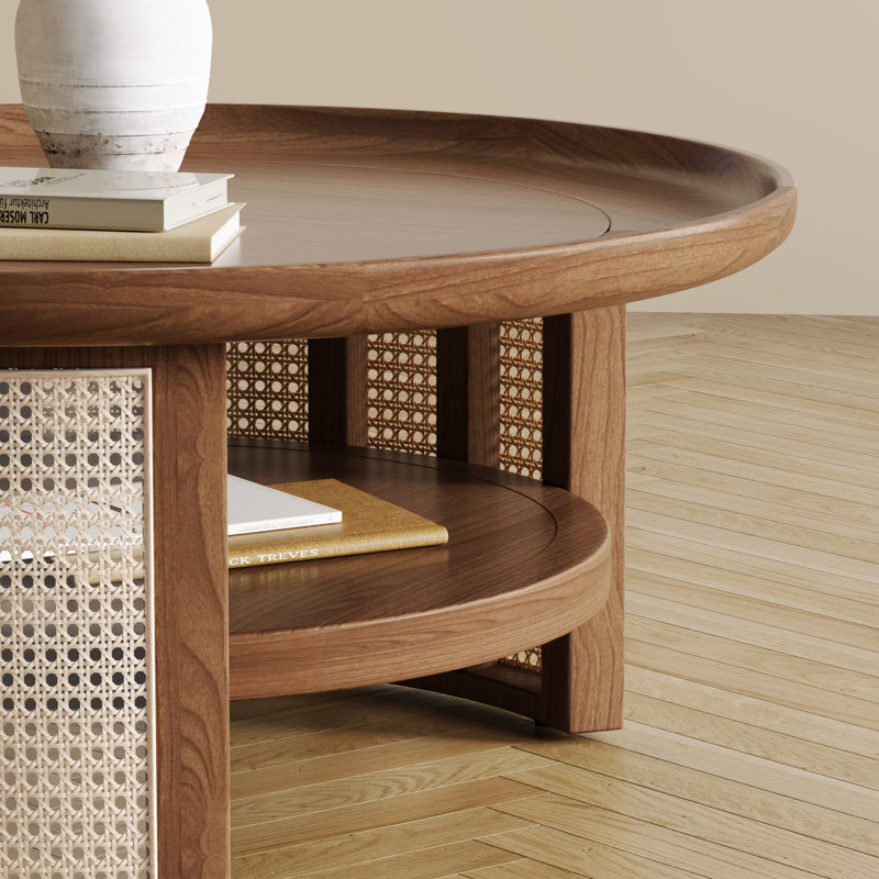 Cesio Single Coffee Table, Dark Oak