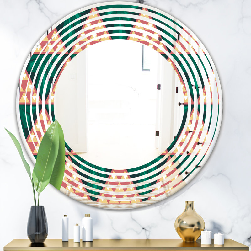 Miroir mural Wave, H 31,5 po x l po