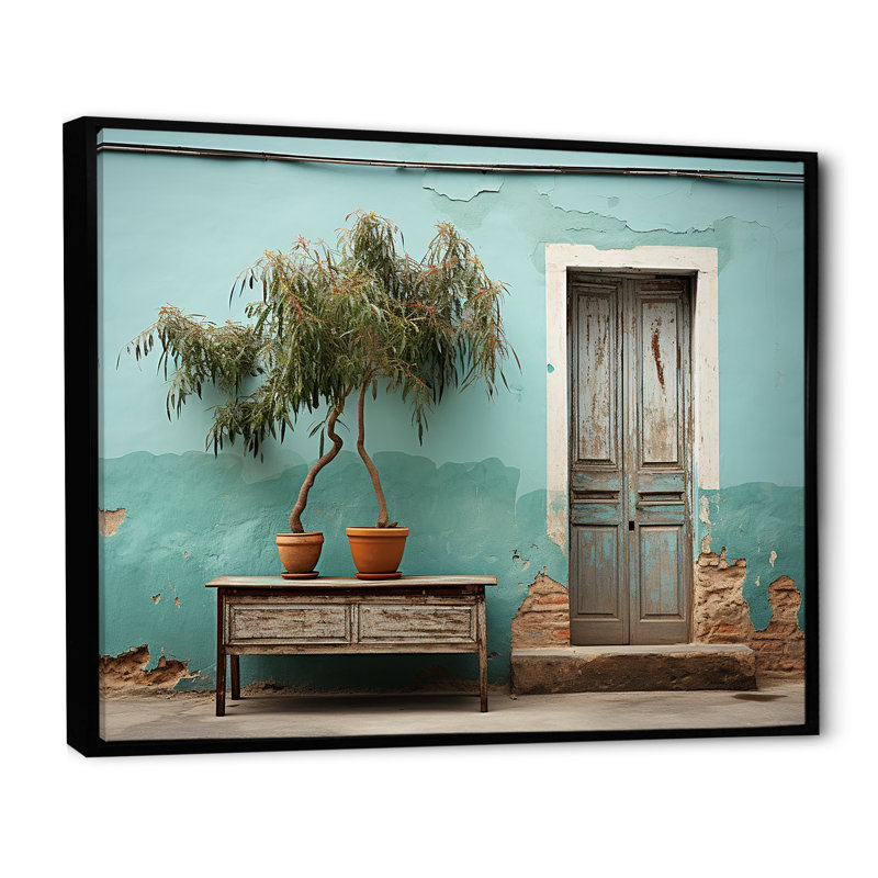 Cuba Tranquily Retreat II, H 24 po x l 32 po x P 1 po, Cadre flottant noir