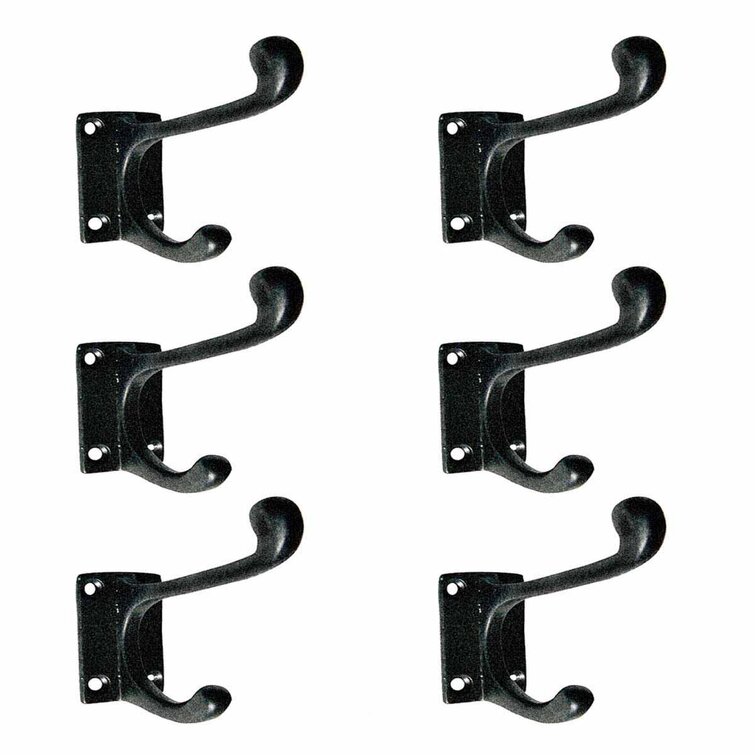 Wrought Iron Double Wall Mounted Towel Hook