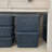 Sculpted Felt Storage Bin - Long with Lid-97811099