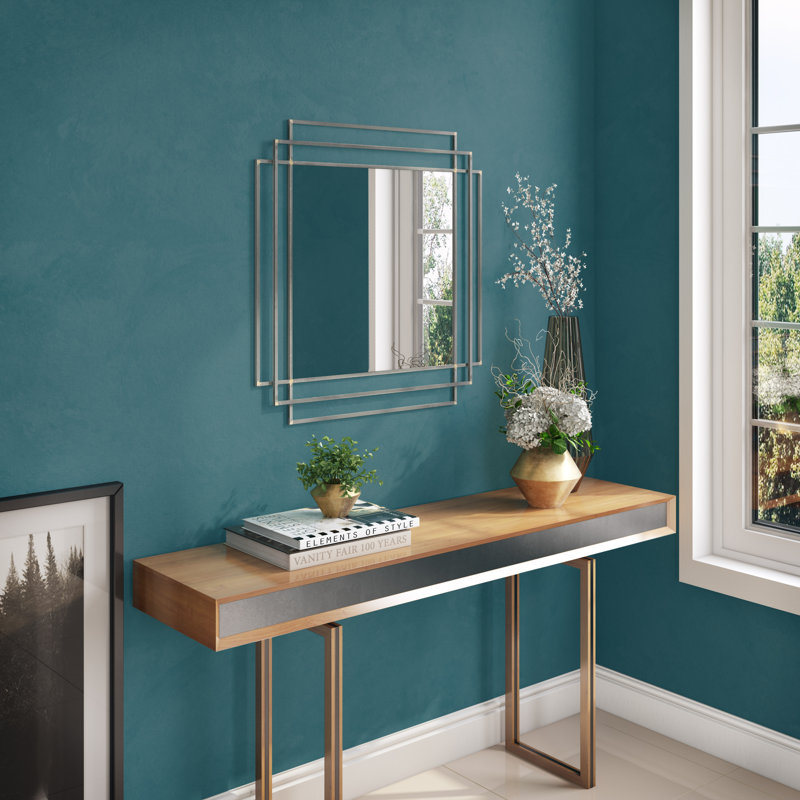 Dmitry Abstract Metal Modern Wall Mirror