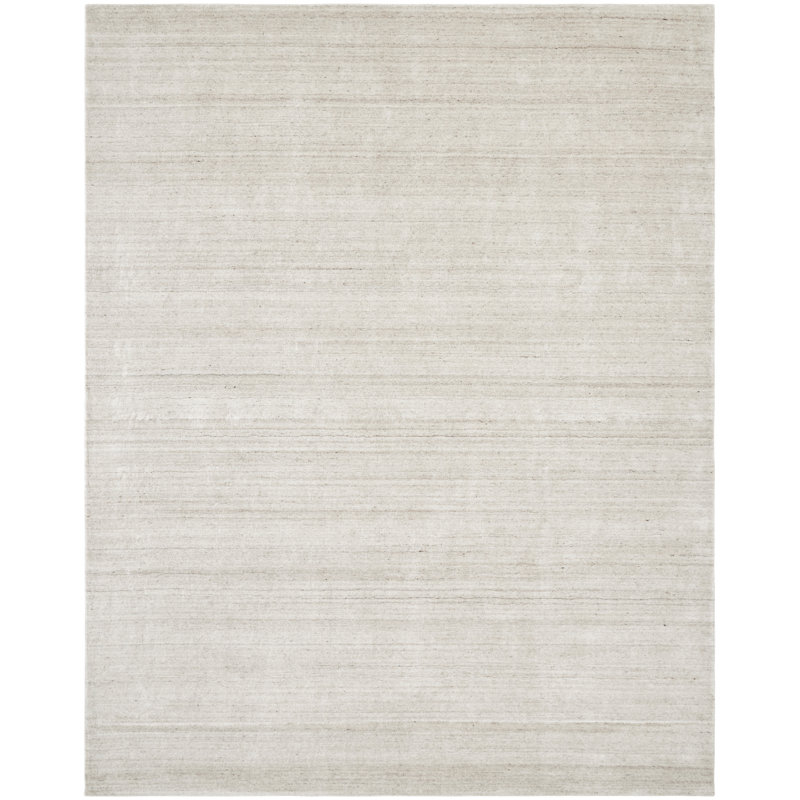 Tapis tissé à la main Alexandria, Rectangle 9 pi 6 po x 13 pi, Beige