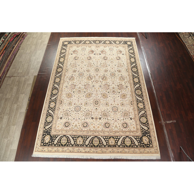 One-of-a-Kind 9'10" X 14'4" Wool Area Rug in Ivory