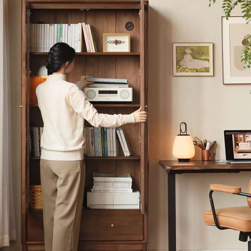 Bibliothèque de rangement à grande capacité de style américain