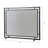 Gatsby Mesh Fireplace Screen - Single Panel, Steel Frame-91366770
