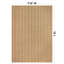 Tapis intérieur / extérieur réversible à motif de jute Herringbone-316606667