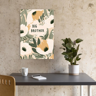 Floral Harmony Abstract Nature Flower Wall Art Print