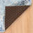 Emanuel Traditional Machine Woven Flatweave Light Blue and Blue Area Rug with Non Skid Backing -342339159