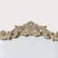 Miroir arqué 40 po x 31 po de style classique et cadre d'inspiration baroque pour le salon-96443538-70077139