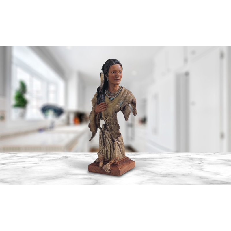 Figurine indienne de 12 po